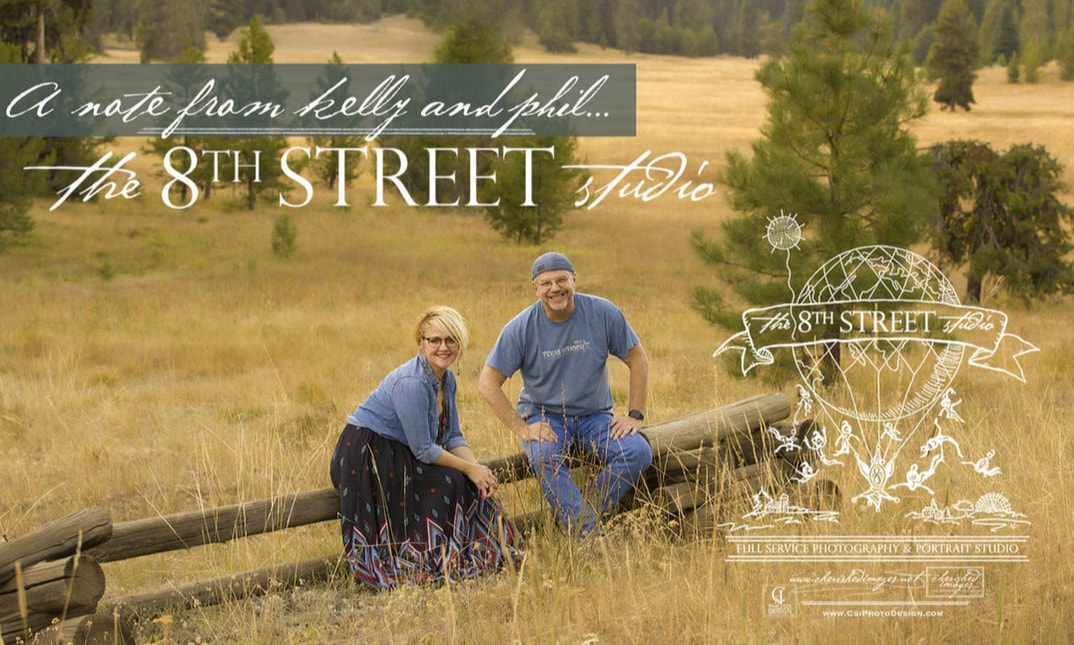 Kelly Zimmerman and Phil White, Professional Photographers in Boise at The 8th Street Studio